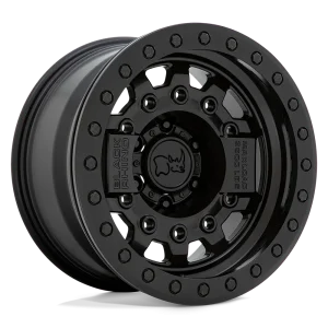 Black Rhino – AVENGER BEADLOCK – Black – 17″x8.5″ 0mm – All weather Wheels – 1785AVG006140M12